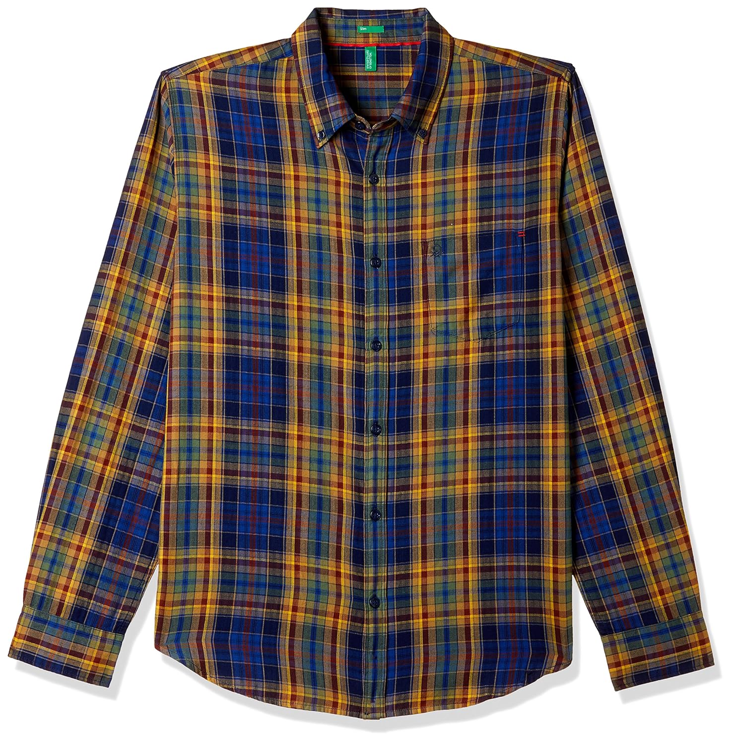 united colors of benetton men's dress shirt