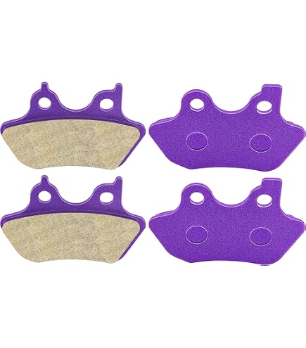 Bremsbeläge Vorne & Hinten Für Harley-Davidson Fat Boy, Softail, Dyna & Mehr (97,5 X 64,2 X 8,1 Mm)