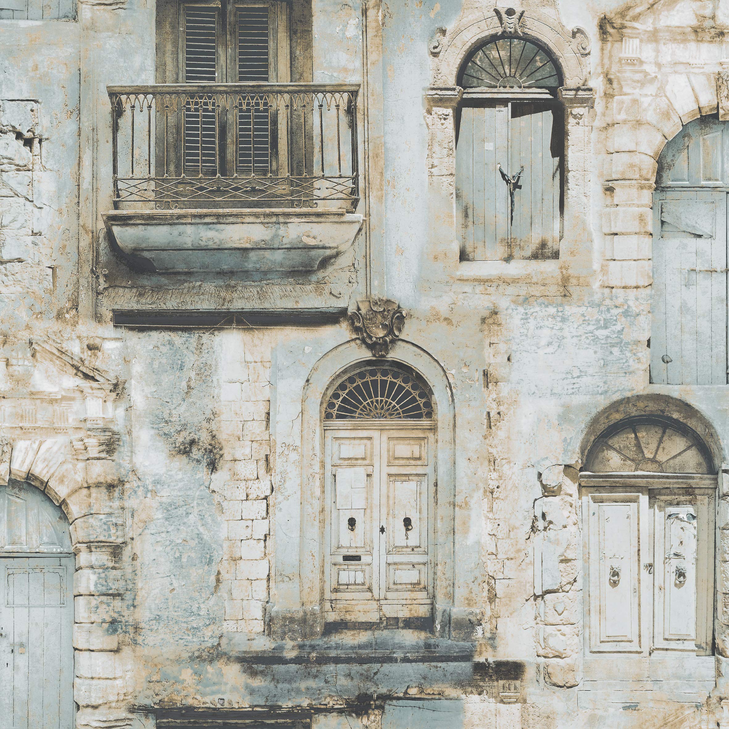 Galerie G56436 Global Fusion Wallpaper, Blue