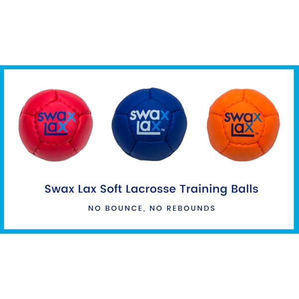 SWAX LAX Lacrosse Training Ball Same Size & Weight as Regulation