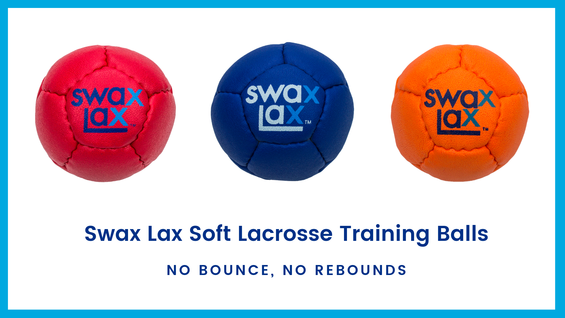 SWAX LAX Lacrosse Training Ball Same Size & Weight as Regulation