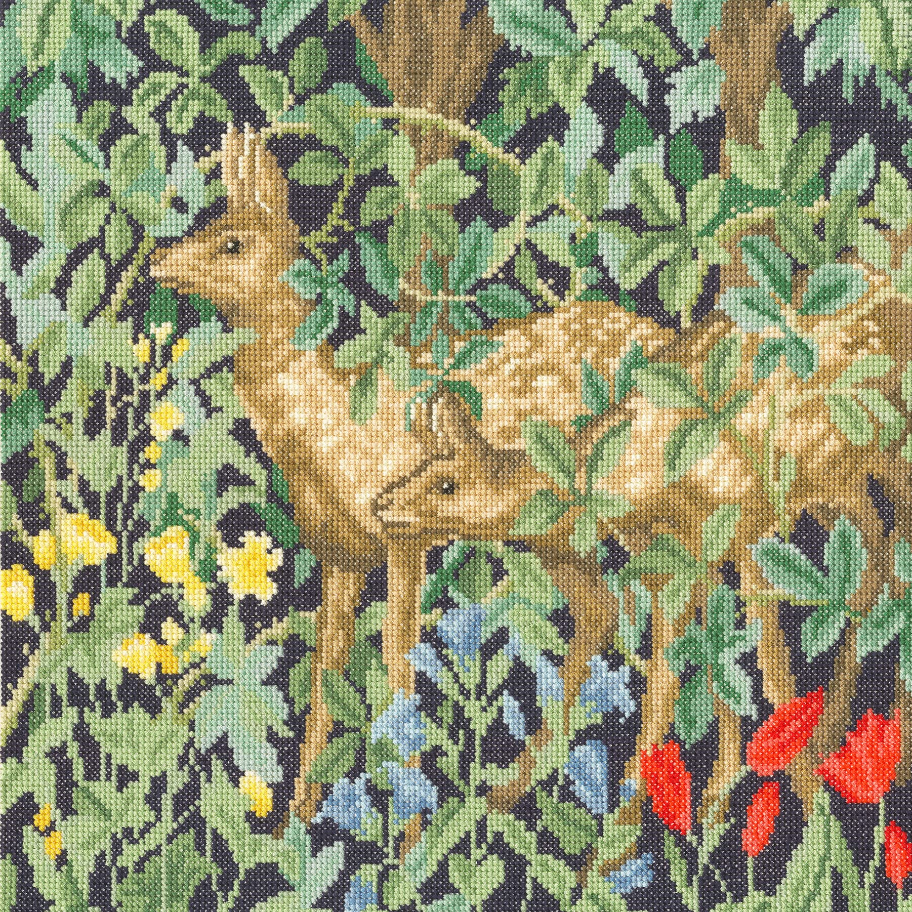 Bothy Threads Cross Stitch Kit - Greenery Deer