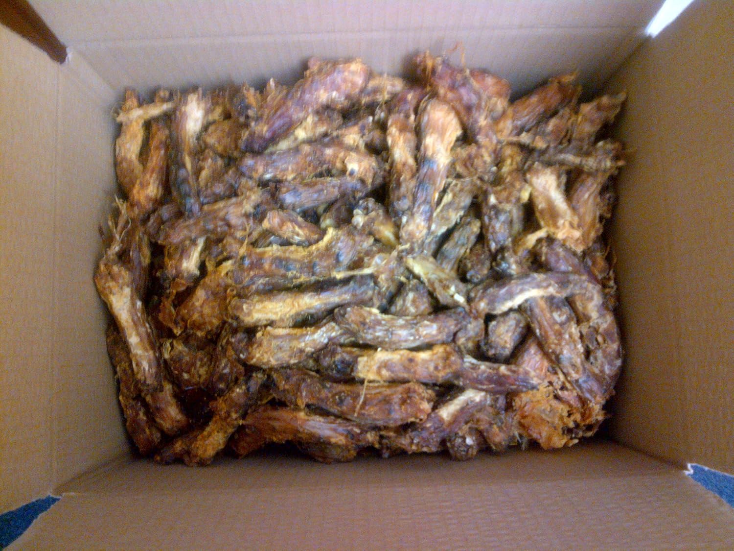 Hollings Chicken Necks Dog Treats, 100% Natural Air Dried Chew Treats for Adult Dogs Grain Free and High in Protein (2kg)