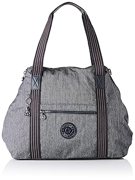 Kipling ART M Bolsa de tela y playa, 58 cm, 26 liters, Azul ...