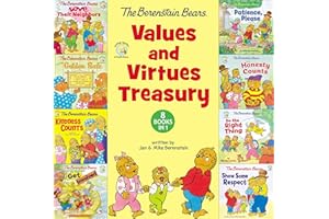 The Berenstain Bears Values and Virtues Treasury: 8 Books in 1 (Berenstain Bears/Living Lights: A Faith Story)
