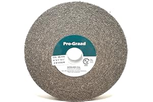 Pro-Graad EXL Deburring Wheel - 6" x 1" x 1" 8S Fine - Silicon Carbide - Metal Deburring, Finishing and Polishing Wheel - Convolute - 09549-1 Pack