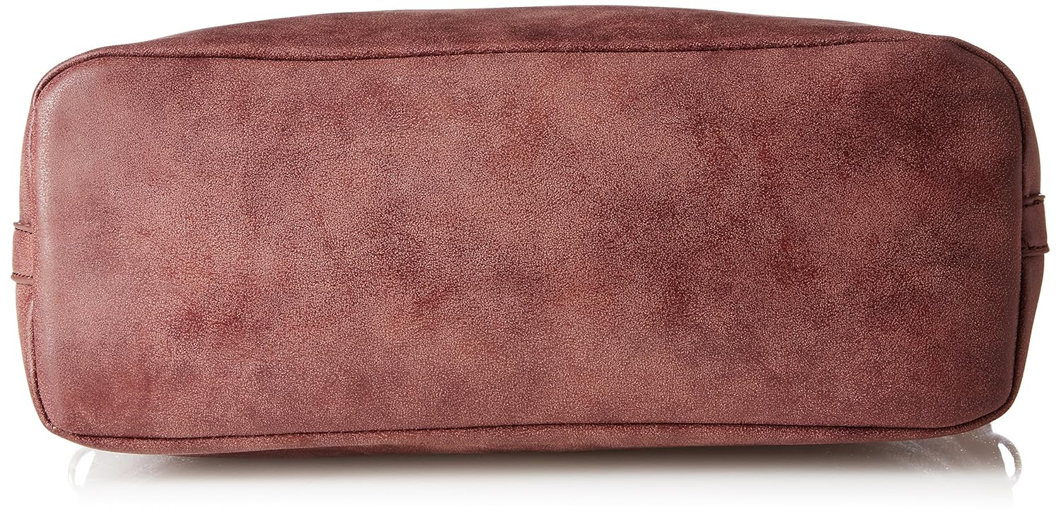 caprese helly women's satchel (brown)