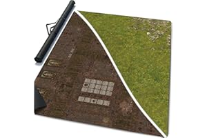 Warzone Studio 30 x 22 inch Double-Sided Rubber Battle Mat: Depalemon + Homeland + Bag
