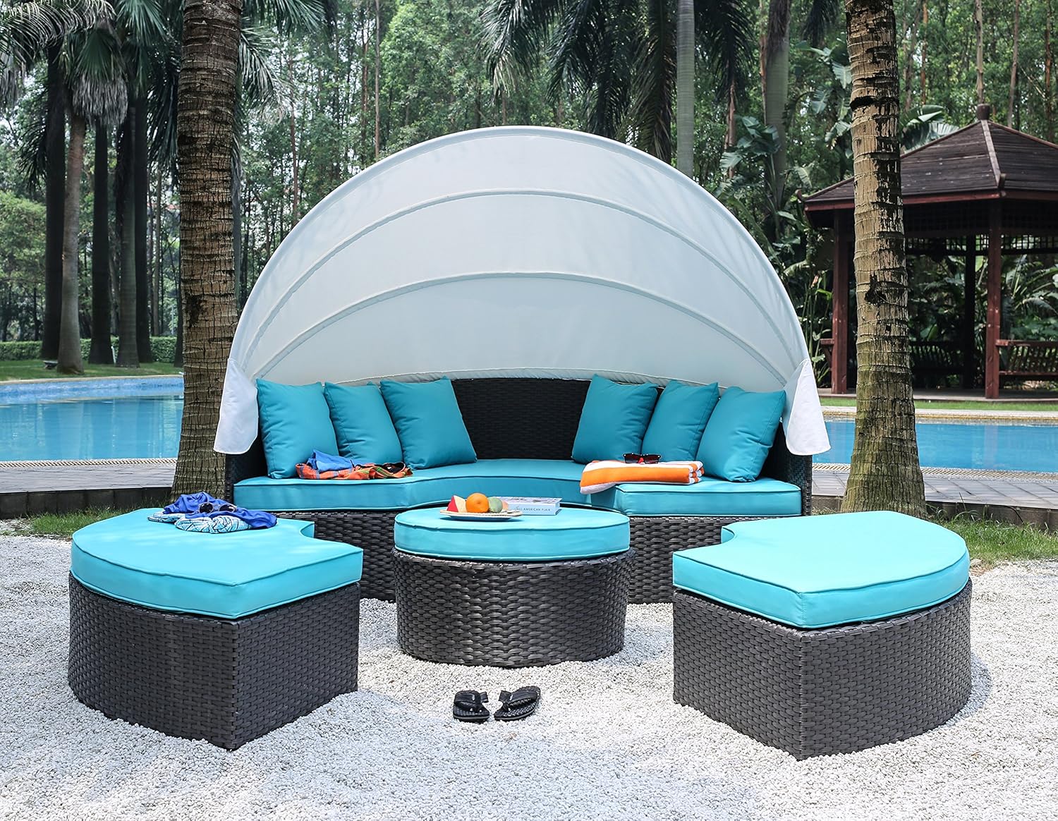 Sillones de mimbre redondos | Sillones