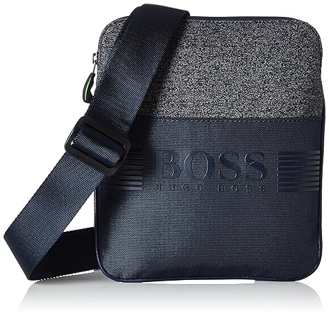 BOSS Green Pixel Herren Cross Body Bag Blau