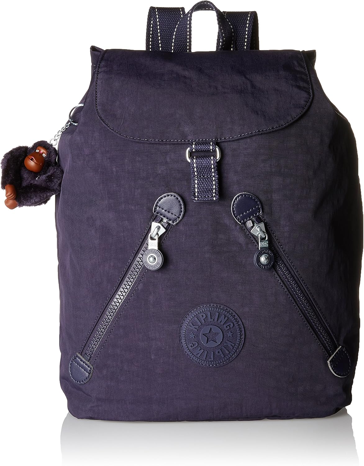 kipling purple backpack