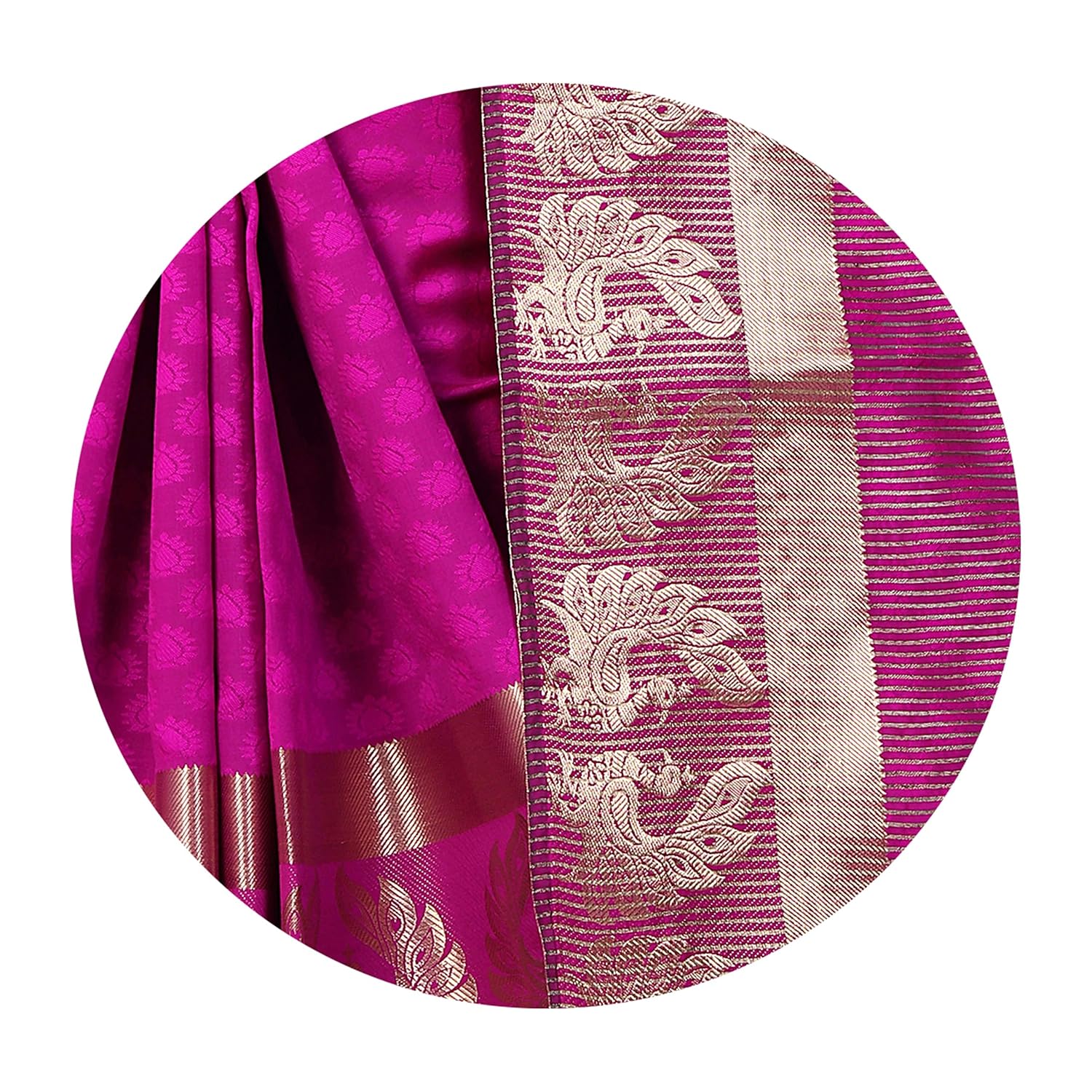 dealsure women's multicolor banarasi silk saree