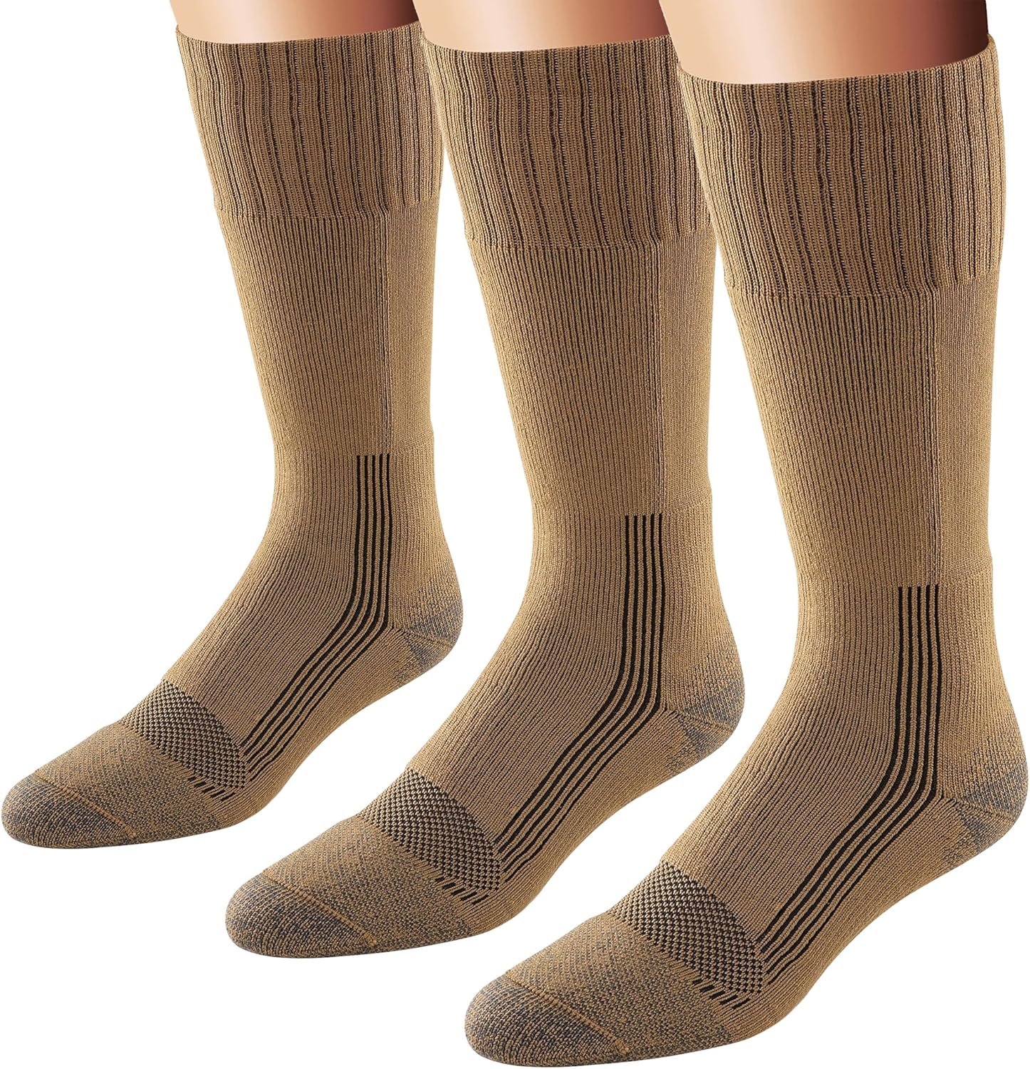 Fox River Military Wick Dry Maximum Mid Calf Boot Sock (3-Pack): Clothing