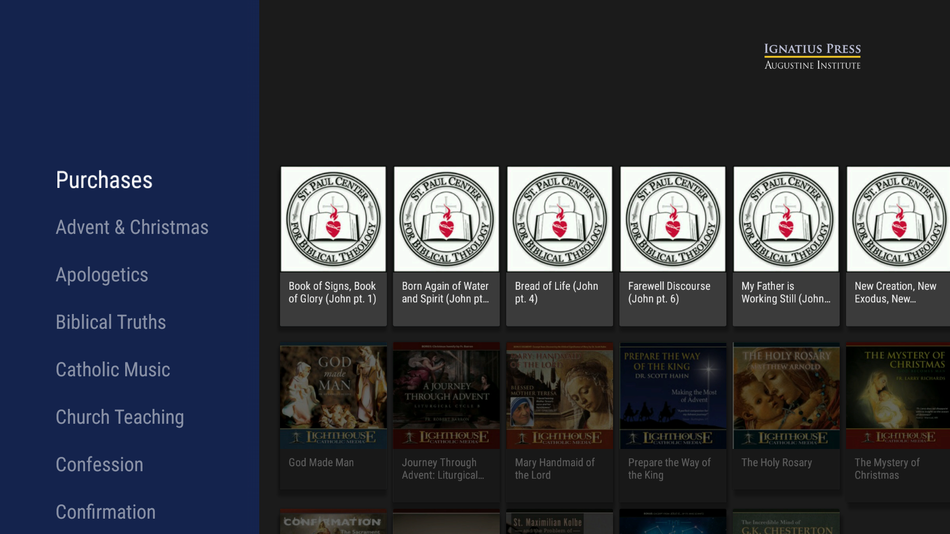 Catholic Study Bible App IgnatiusAugustine for Android