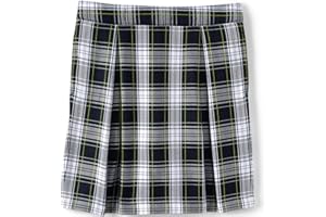 Lands' End School Uniform Girls Plaid Skort Top of Knee