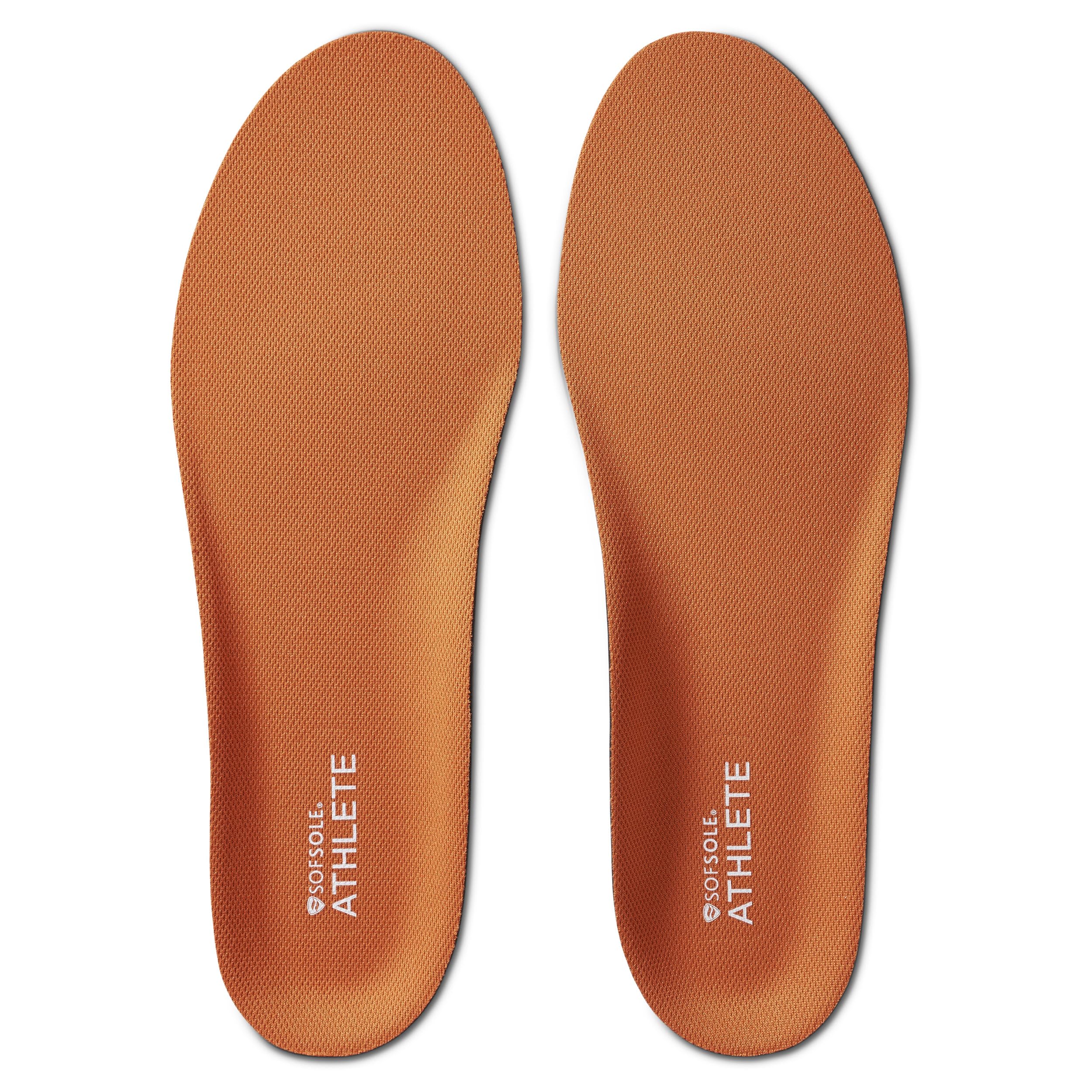 Photo 1 of Sof Sole womens Athlete Performance Full-length Insole, Orange, 5-7.5 US