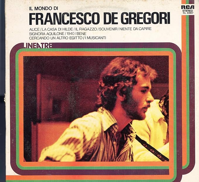 Nl33007 Lp Il Mondo Di Francesco De Gregori Vinyl Francesco De Gregori Amazon It Cd E Vinili
