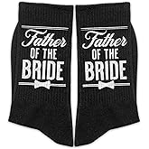 LoaHak Father Of The Bride Socks, bride gifts, gift for bride, father of the bride gifts.(088)