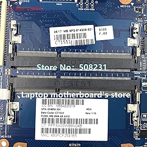 Lysee Laptop Motherboard - JU PIN YUAN Laptop motherboard For HP 245 G4 14-AF 14Z-AF Main Board 814508-001 814508-501 A6-6310 cpu 100% fully Tested