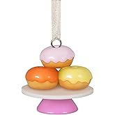 Hallmark Keepsake 1" Miniature Christmas Ornament 2024, Mini Let's Celebrate!, Porcelain, Birthday Gift