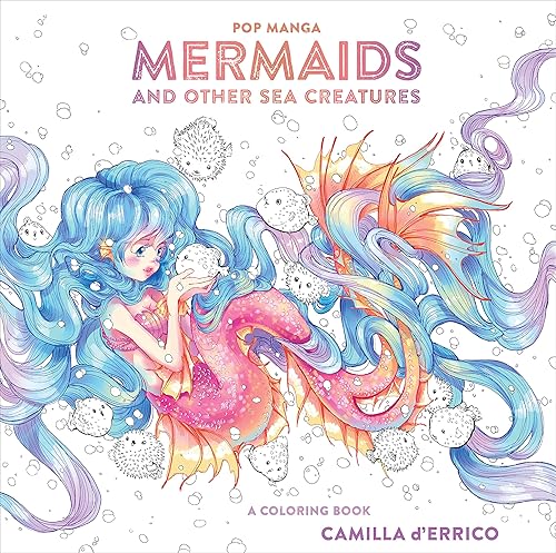Download Pop Manga Mermaids and Other Sea Creatures: A Coloring Book PDF