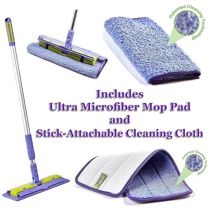 PureSky Magic Deep Clean Floor Mop JUST ADD Water No Detergents