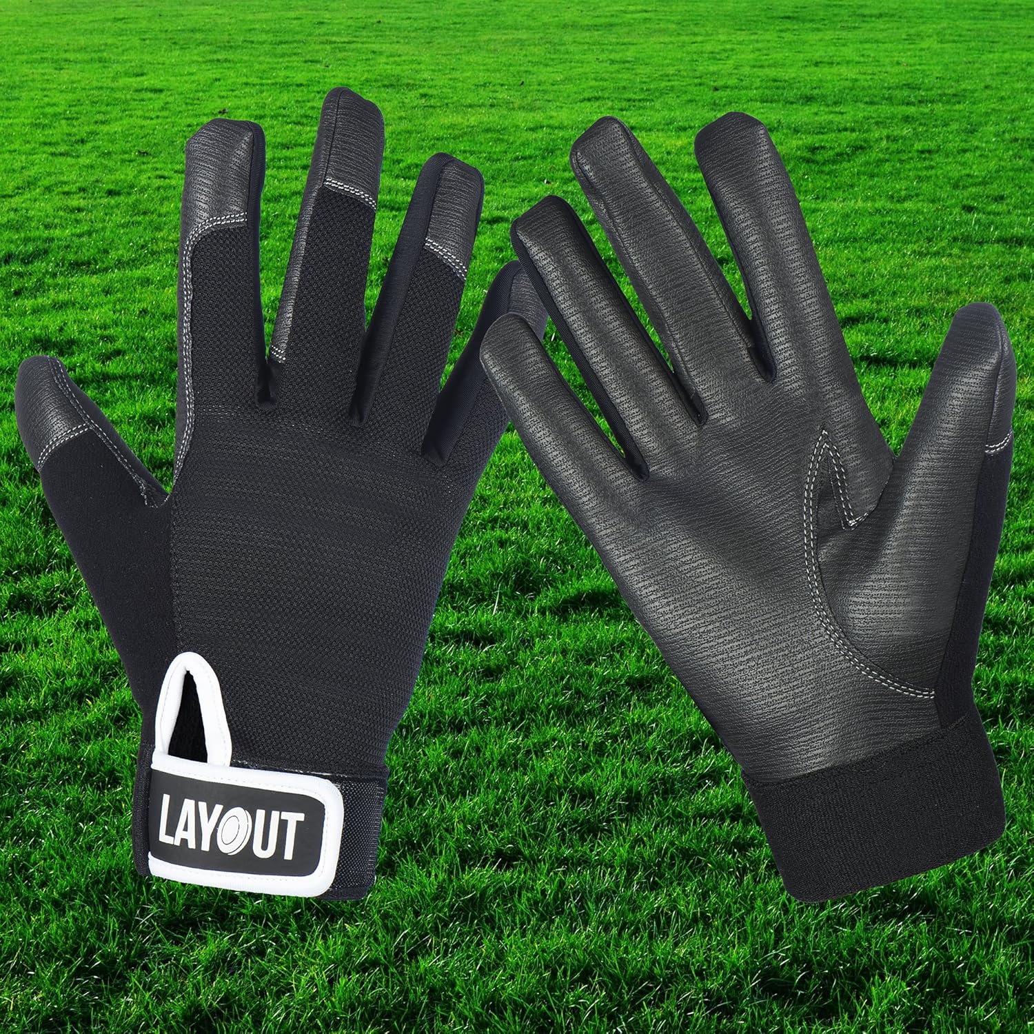 Ultimate Frisbee Gloves by LAYOUT Extra Grip Best Quality Ultimate
