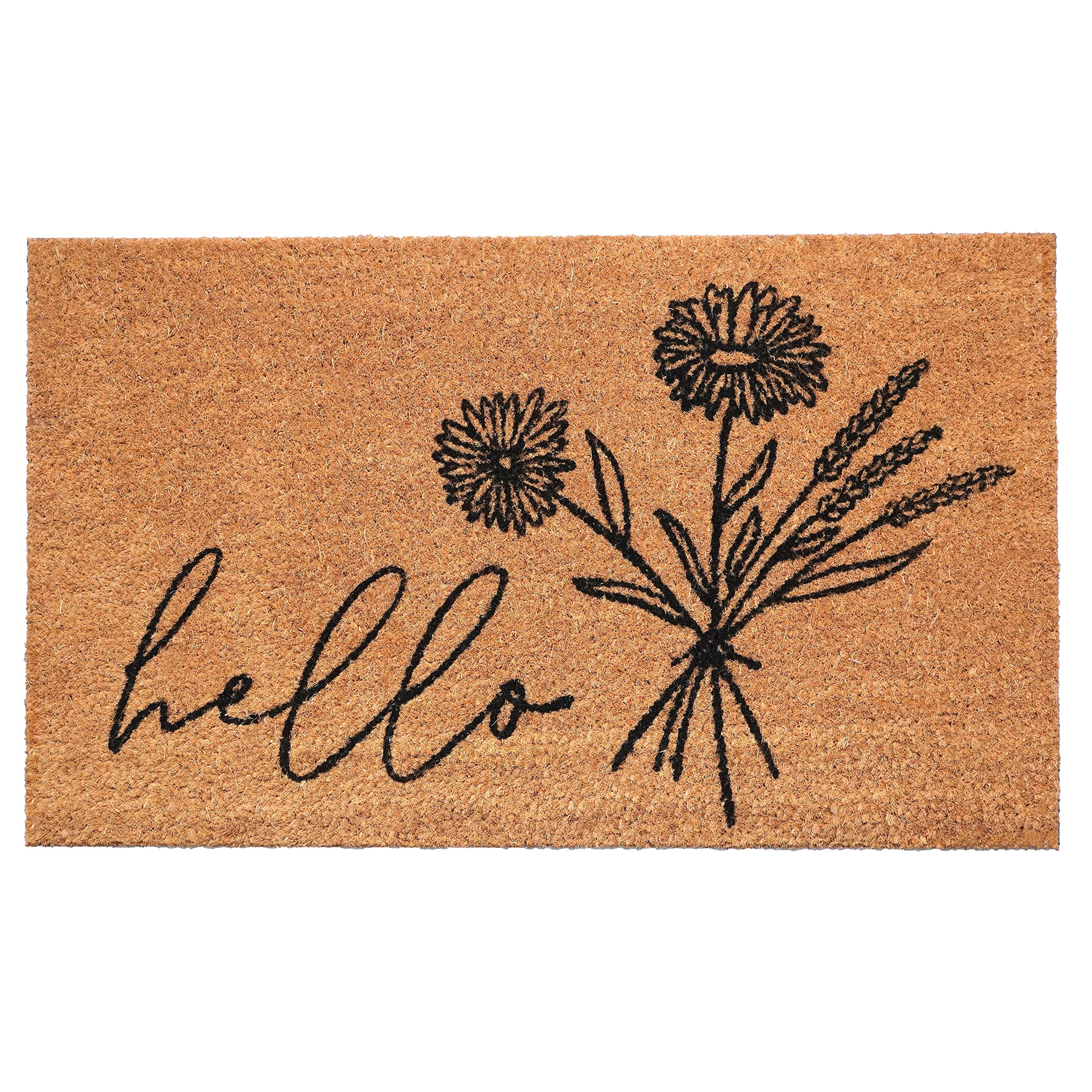 Calloway Mills 108763672 Wildflower Bouquet Doormat, 36″ x 72″