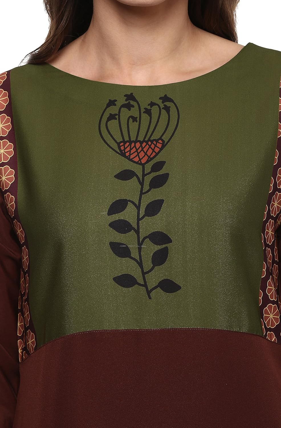 janasya women's polyester kurta