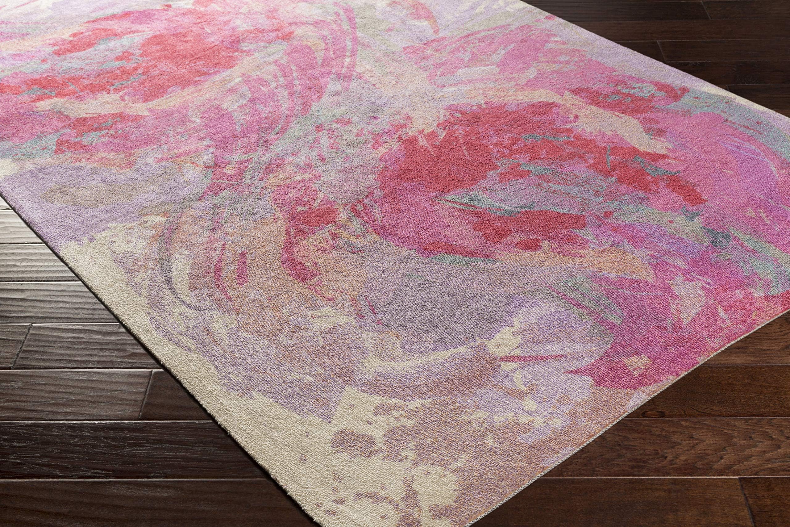 Viola Multicolor Modern Area Rug 8' x 10'