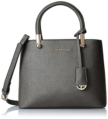 Lino Perros Womens Handbag (Grey) (LWHB01972GREY)