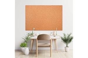 Manton Cork 24" x 36" x 1/2" Thick Cork Sheet, 100% Natural and Sustainable Cork Bulletin Boards. Perfect for Home, School, and Office