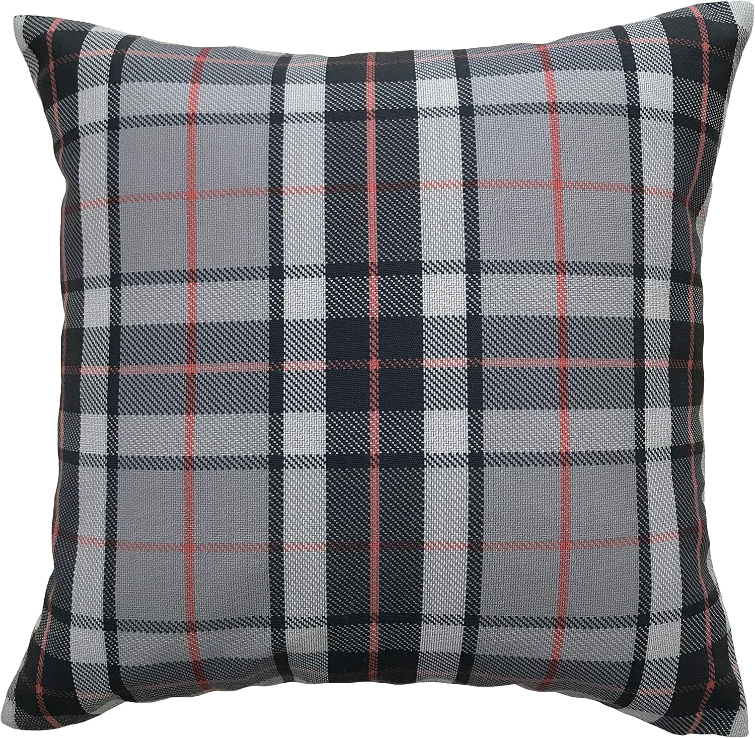Amazon Com Sky Blu Home Plaid Throw Pillow Cover For Couch Sofa