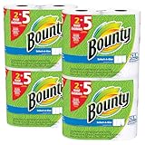 Bounty Select-a-Size Paper Towels, White, Huge Roll, 8 Count