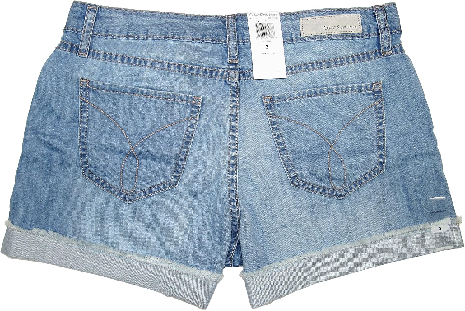 calvin klein jean shorts womens
