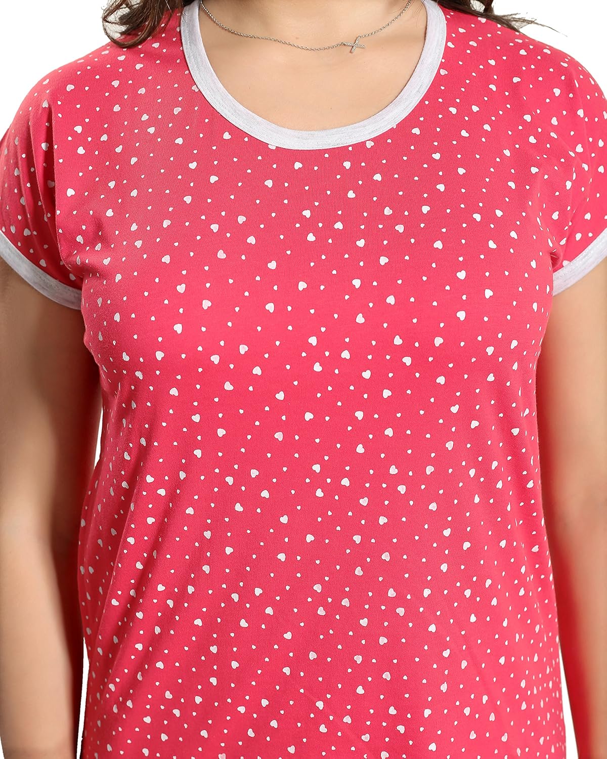 av2 women's cotton printed top and capri set (2612_p)