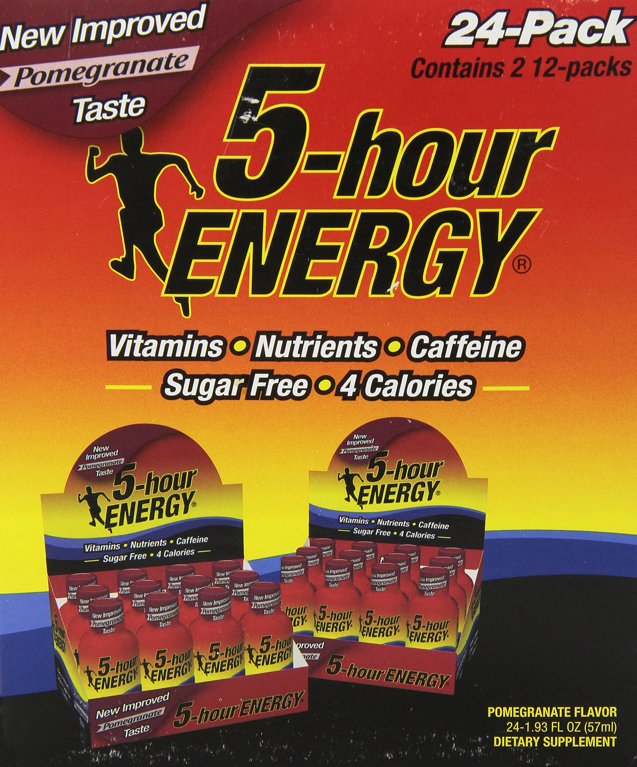 5hour ENERGY Shot, Berry, 24 Count 1.93 oz Bottles Health