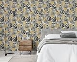 Arthouse Jungle Wall Wallpaper with Gold Highlights 10.05m x 0.53m view 2