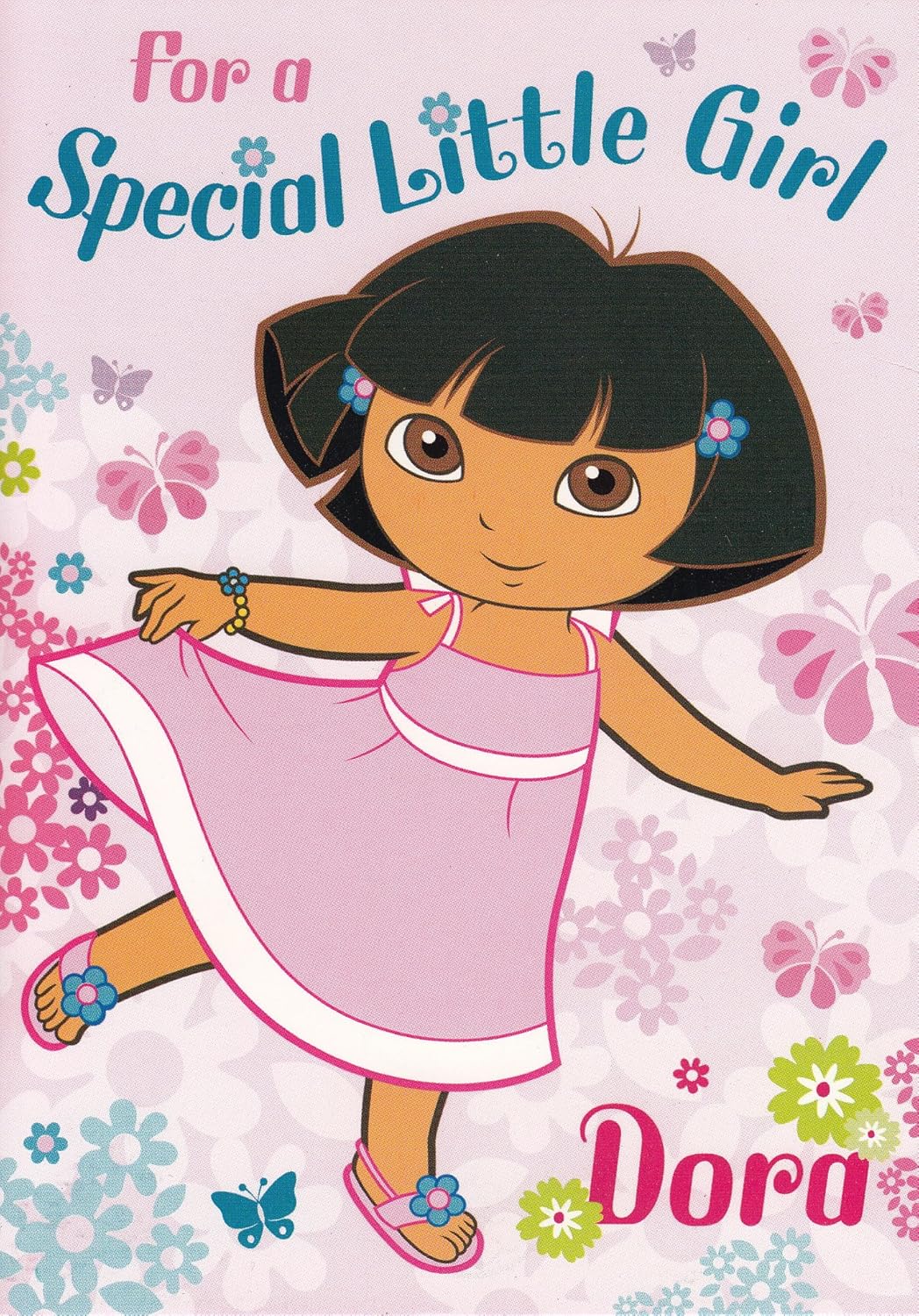 Dora L Exploratrice Carte D Anniversaire Par Gemma Amazon Fr Fournitures De Bureau