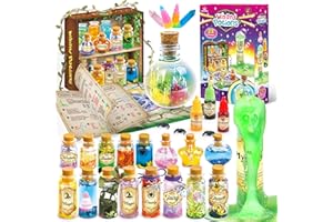 Fairy Magic Kit for Kids with 22PCS Potion Bottles, Potions Making Craft Kit - Gift for Halloween, Christmas, Birthday, Creat