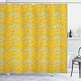 Ambesonne Botanical Shower Curtain, Sketch Style