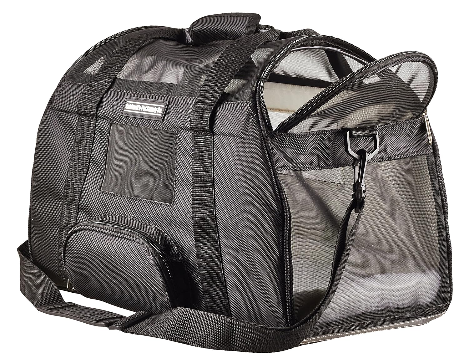 Pet Carrier Airline Under Seat Travel Bag Soft Side Luggage Crate