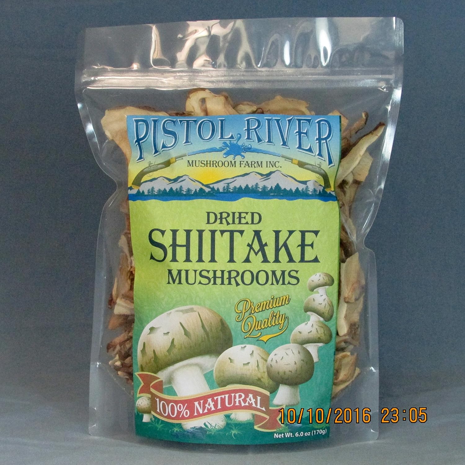 SHIITAKE Mushroom 6oz Dried Sliced Premium Quality Grocery