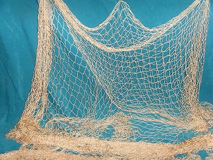Amazon Com 25 X 8 Ft New Tan Fishing Nets Fish Net Netting