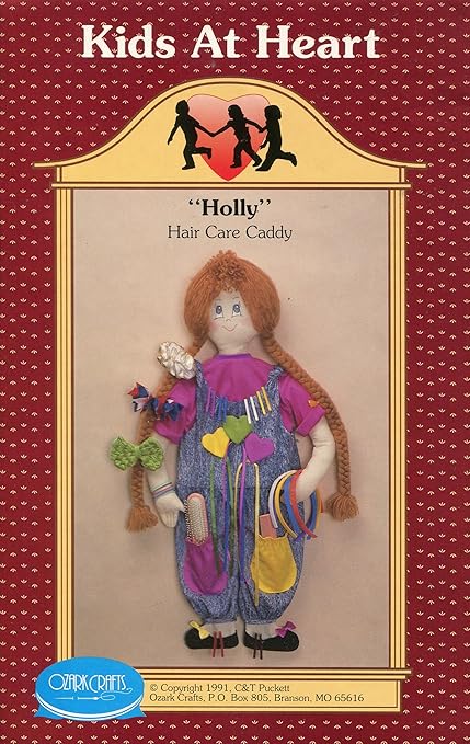Amazon Com Ozark Crafts Pattern 6003 Kids At Heart Holly Hair