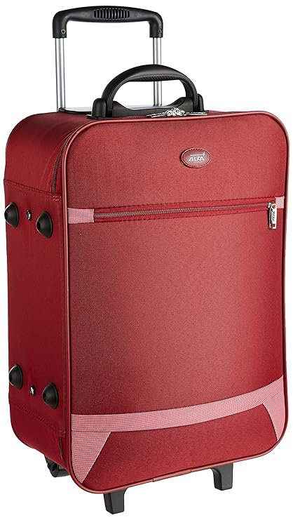 Alfalite Volcano Teflon 52 cms Red Hardsided Suitcase (STVOL55RED)