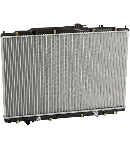 Aluminum Radiator For 2003-2004 Honda Pilot & 2001-2002 Acura MDX V6 3.5L - Direct Fit, 1-Row, With Transmission Cooler 7 thumbnail image