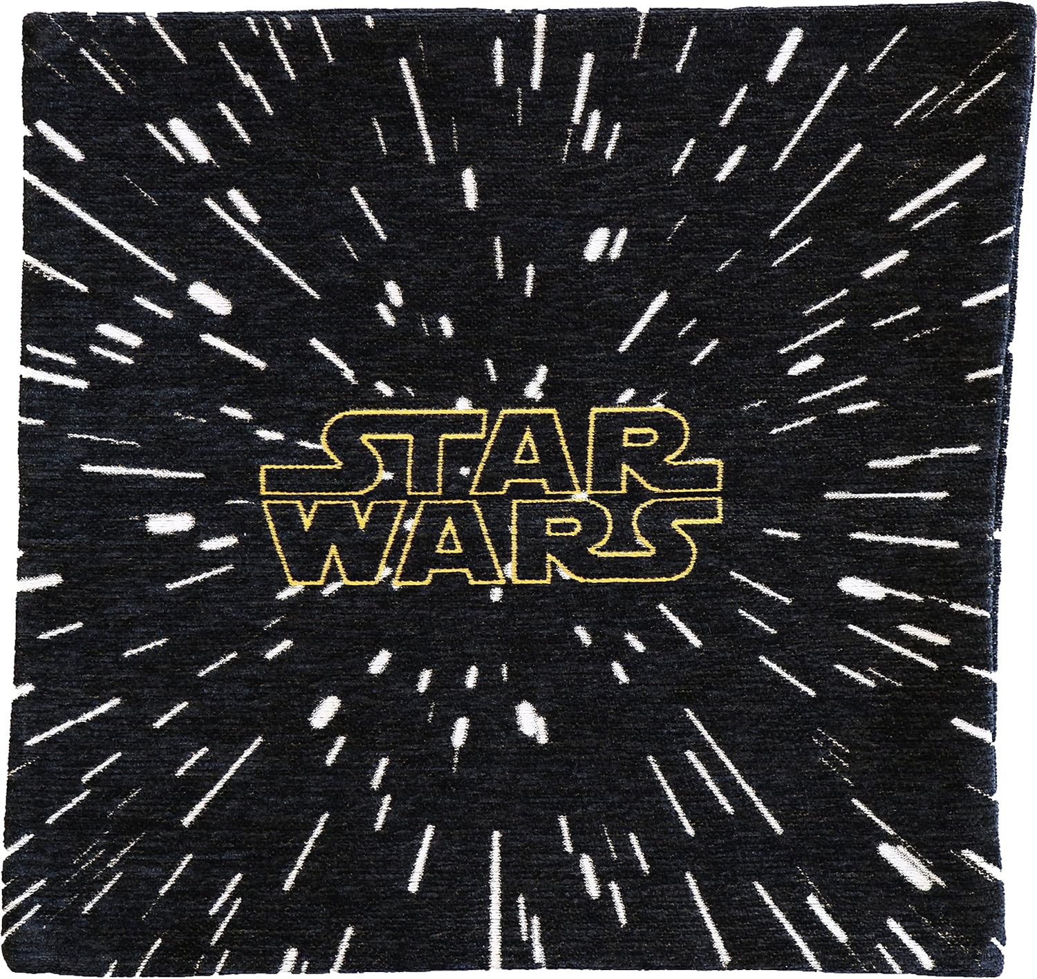 Amazon Co Jp 丸眞 スター ウォーズ スター ウォーズタイトル クッションカバー 45 45cm ホーム キッチン