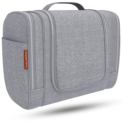 Kulturbeutel XXL [7 Liter Stauraum] Kulturtasche für Männer & Frauen [Design 2019], Große Kosmetiktasche für Mann und Frau, W