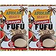 Cocoyam Fufu Flour African Mix 24oz - Authentic, Premium Quality Fufu Flour with Real Cocoyam - 100% Natural by African Beauty (Pack of 2)